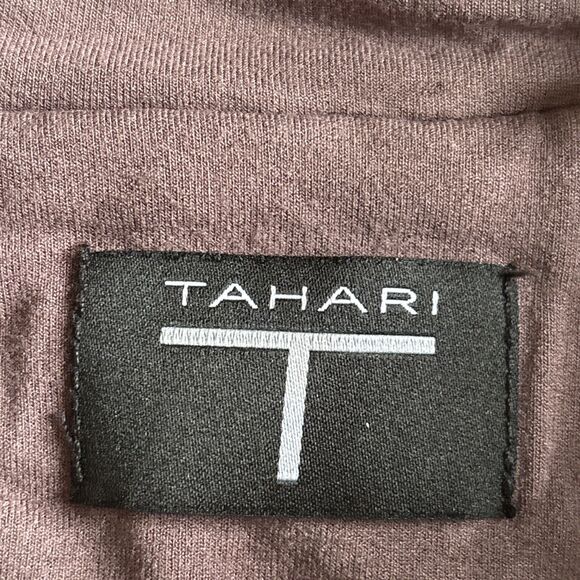 Tahari Brown Rayon Spandex Blazer Size Small - Picture 6 of 9